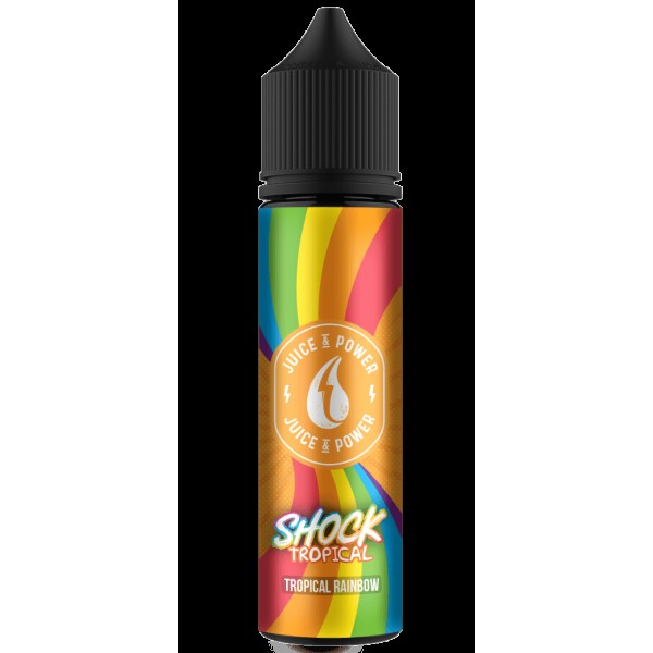 SHOCK TROPICAL E LIQUID BY JUICE 'N' POWER 50ML 70VG