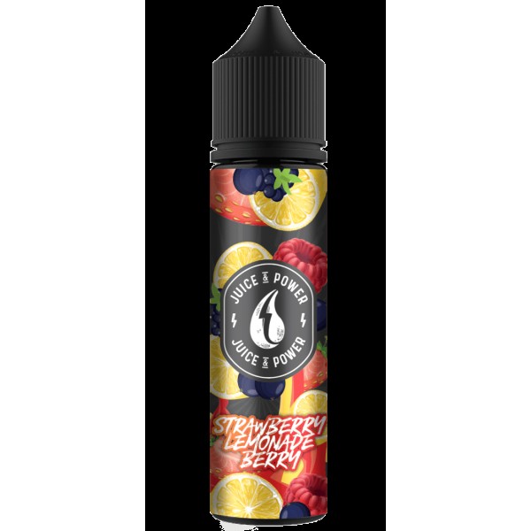 STRAWBERRY LEMONADE BERRY E LIQUID BY JUICE 'N' POWER 50ML 70VG