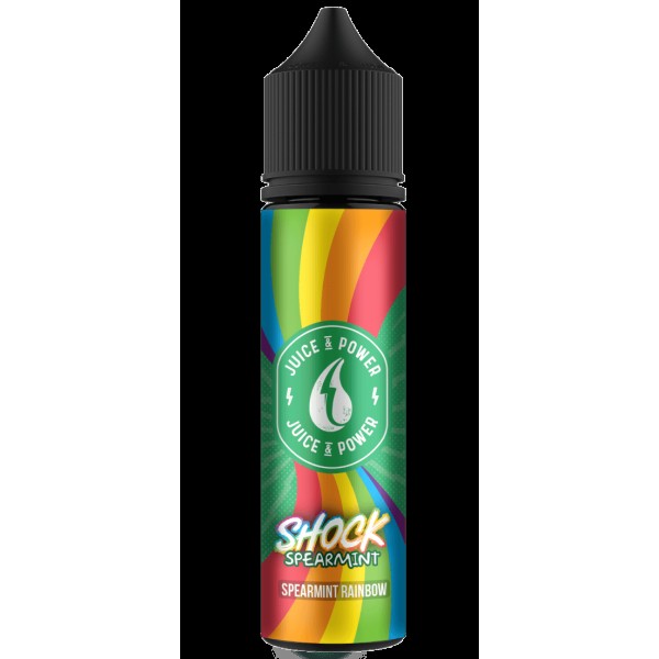 SHOCK SPEARMINT E LIQUID BY JUICE 'N' POWER 50ML 70VG