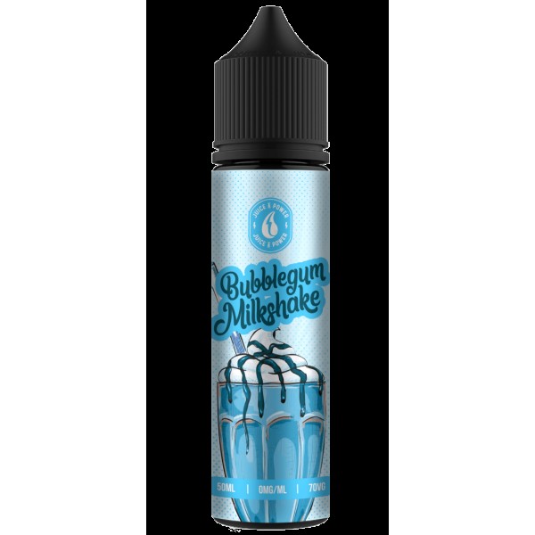 BUBBLEGUM MILKSHAKE E LIQUID BY JUICE 'N' POWER 50ML 70VG