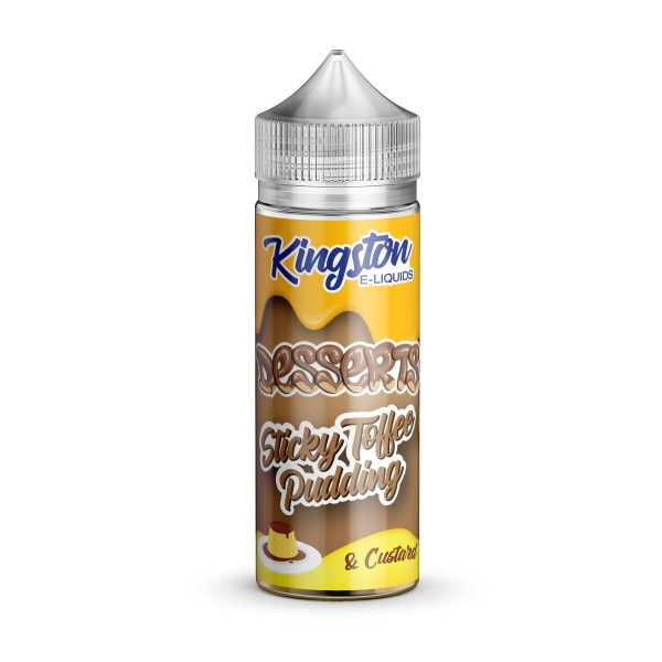 STICKY TOFFEE PUDDING E LIQUID KINGSTON DESSERTS 100ML 70VG