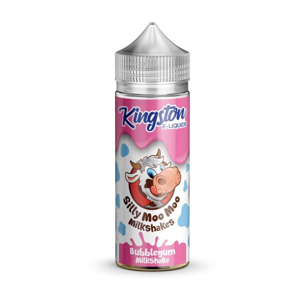 BUBBLEGUM MILKSHAKE E LIQUID KINGSTON SILLY MOO MOO 100ML 70VG