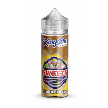 BANILLA FUDGE E LIQUID KINGSTON SWEETS 100ML 70VG