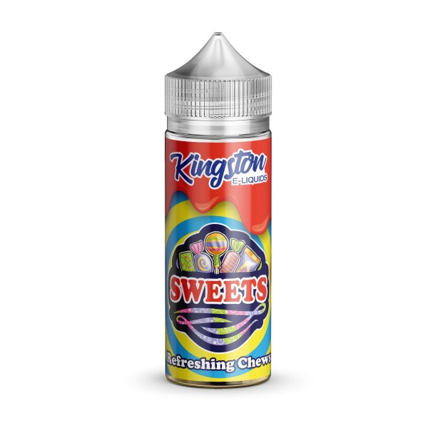 REFRESHING CHEWS E LIQUID KINGSTON SWEETS 100ML 70VG