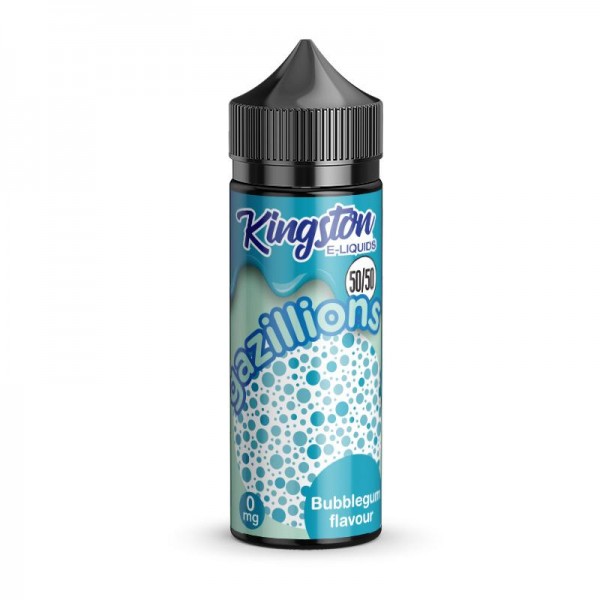 BUBBLEGUM E LIQUID KINGSTON 50/50 GAZZILIONS 100ML 50VG