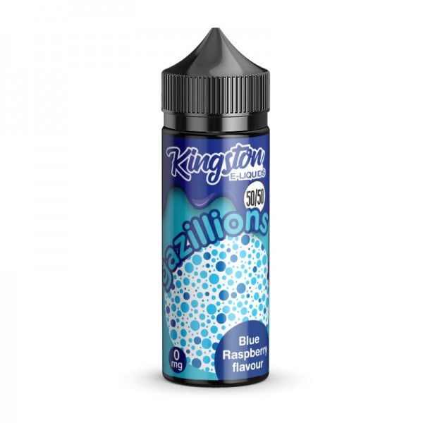 BLUE RASPBERRY E LIQUID KINGSTON 50/50 GAZZILIONS 100ML 50VG