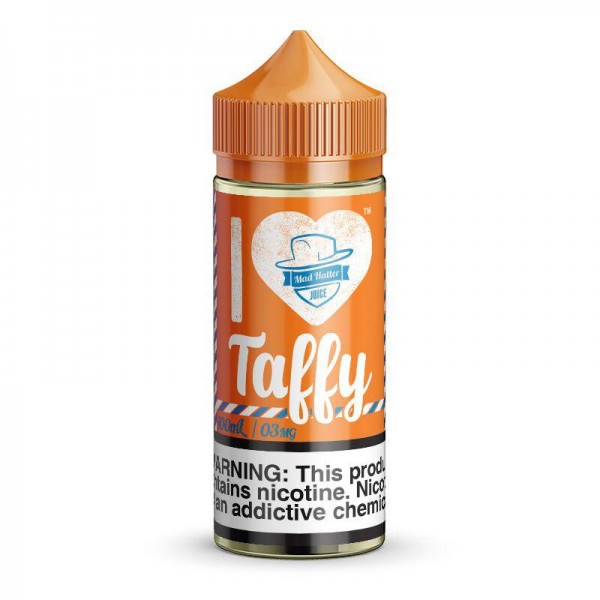 I LOVE TAFFY E LIQUID BY MAD HATTER 80ML 70VG