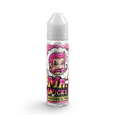 RHUBARB & CUSTARD E LIQUID BY MR WICKS 50ML 70VG