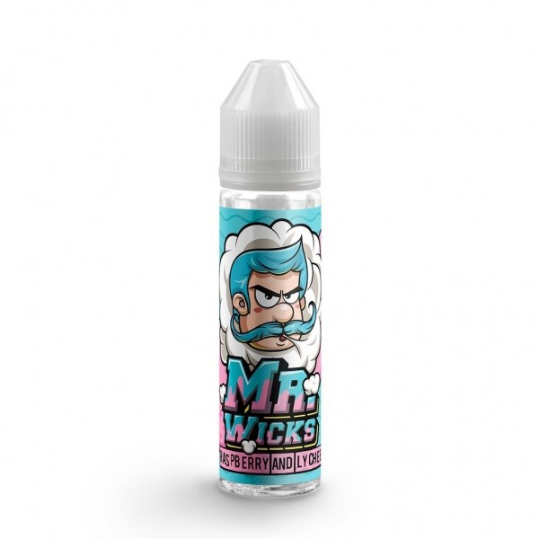 RASPBERRY AND LYCHEE E LIQUID BY MR WICKS 50ML 70VG