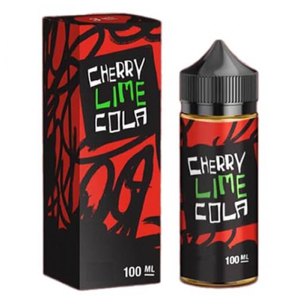 CHERRY LIME COLA E LIQUID BY JUICE MAN 100ML 70VG