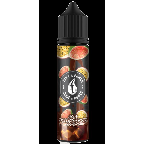 COLA PASSION FRUIT GUAVA E LIQUID BY JUICE 'N' POWER 50ML 70VG