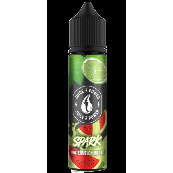 SPARK WATERMELON MOJITO E LIQUID BY JUICE 'N' POWER 50ML 70VG