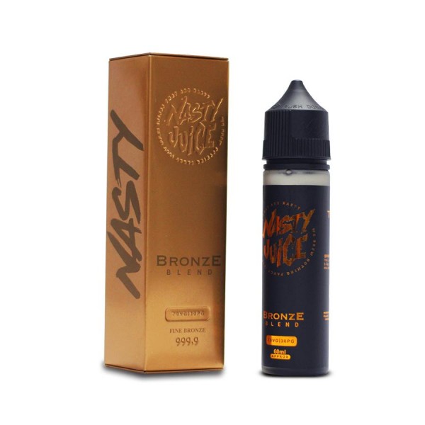 BRONZE BLEND E LIQUID BY NASTY JUICE - TOBACCO 50ML 70VG