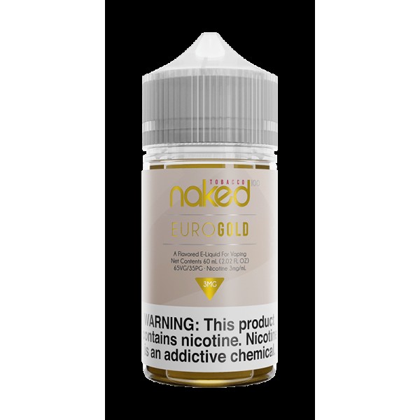 EURO GOLD E LIQUID BY NAKED 100 - TOBACCO 50ML 70VG