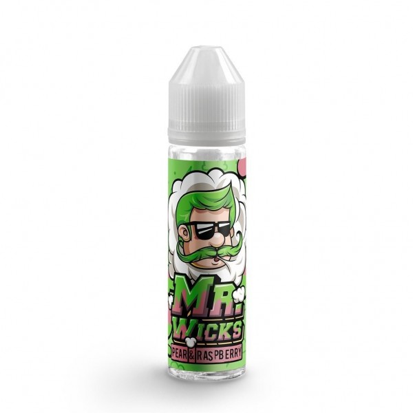 PEAR & RASPBERRY E LIQUID BY MR WICKS 50ML 70VG