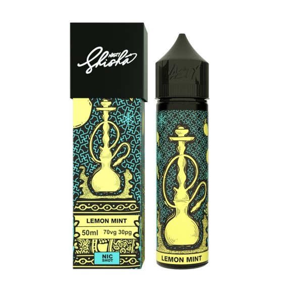 LEMON MINT E LIQUID BY NASTY JUICE - SHISHA 50ML 70VG