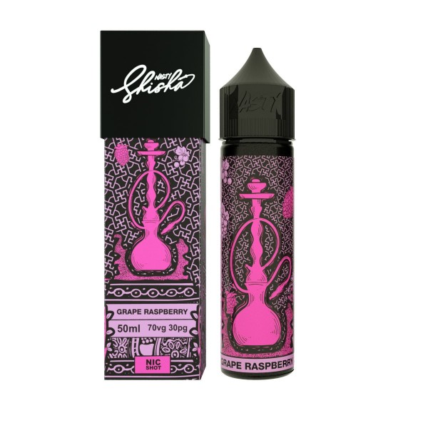 GRAPE RASPBERRY E LIQUID BY NASTY JUICE - SHISHA 50ML 70VG