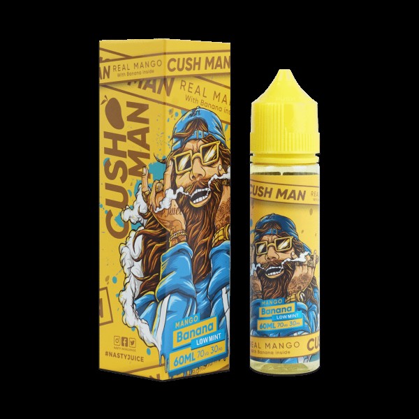 MANGO BANANA E LIQUID BY NASTY JUICE - CUSHMAN SERIES 50ML 70VG