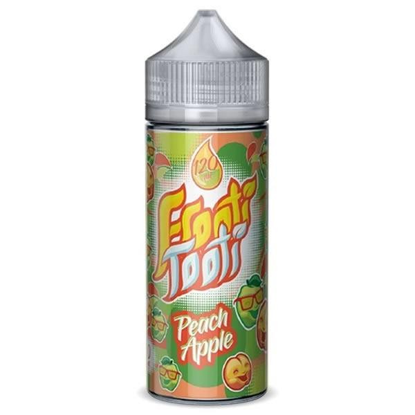 PEACH APPLE E LIQUID BY FROOTI TOOTI 100ML 70VG