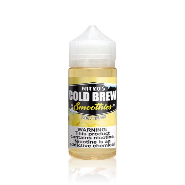 FRUIT SPLASH E LIQUID BY NITROS COLD BREW SMOOTHIES 100ML 70VG