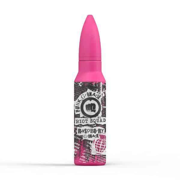 RASPBERRY GRENADE E LIQUID BY RIOT SQUAD PUNK GRENADE 50ML 70VG