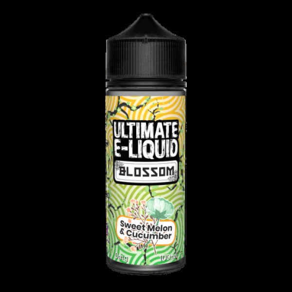 SWEET MELON & CUCUMBER E LIQUID BY ULTIMATE E-LIQUID - BLOSSOM 100ML 70VG