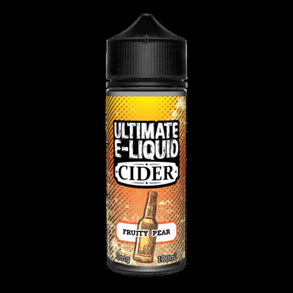 FRUITY PEAR E LIQUID BY ULTIMATE E-LIQUID - CIDER 100ML 70VG