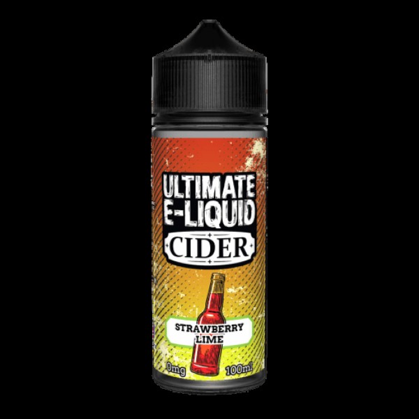 STRAWBERRY LIME E LIQUID BY ULTIMATE E-LIQUID - CIDER 100ML 70VG