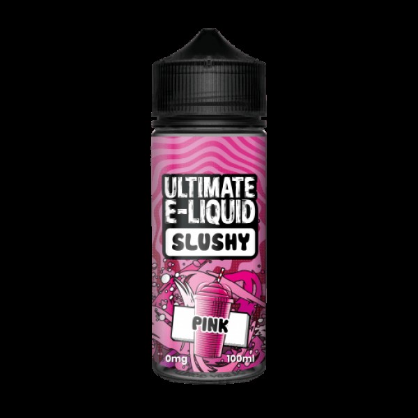 PINK SLUSHY E LIQUID BY ULTIMATE E-LIQUID - SLUSHY 100ML 70VG