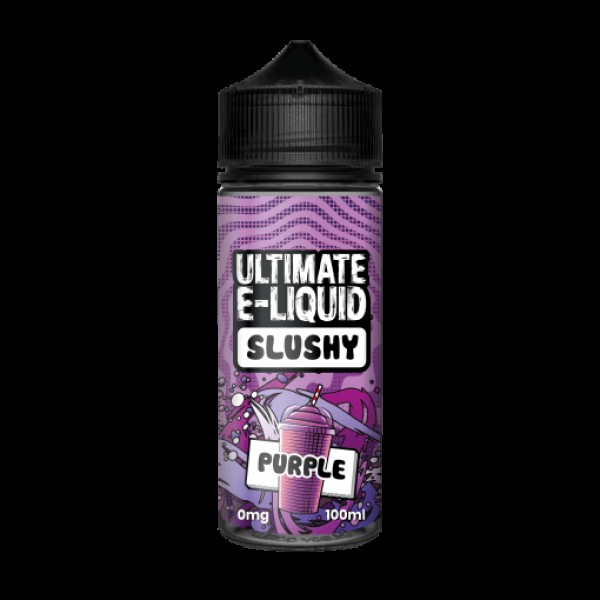 PURPLE SLUSHY E LIQUID BY ULTIMATE E-LIQUID - SLUSHY 100ML 70VG