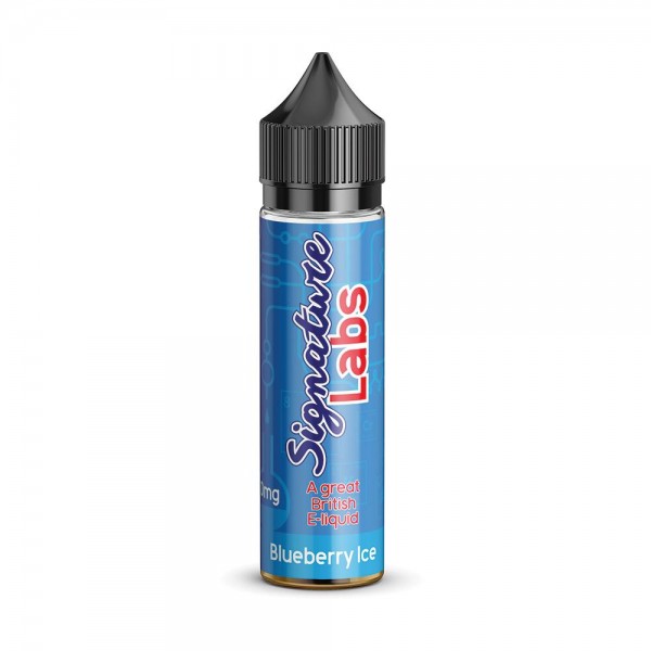 BLUEBERRY ICE E LIQUID BY SIGNATURE LABS 50ML 80VG