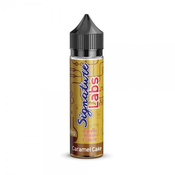 CARAMEL CAKE E LIQUID BY SIGNATURE LABS 50ML 80VG