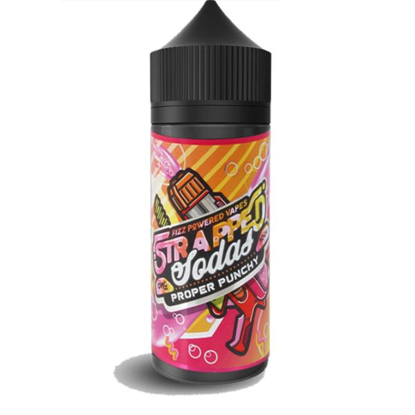 PROPER PUNCHY E LIQUID BY STRAPPED SODAS 100ML 70VG