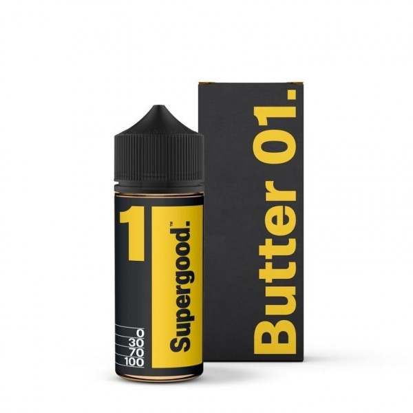 BUTTER 01.  E LIQUID BY SUPERGOOD 100ML 70VG