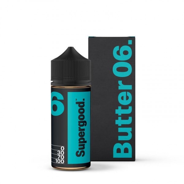 BUTTER 06.  E LIQUID BY SUPERGOOD 100ML 70VG