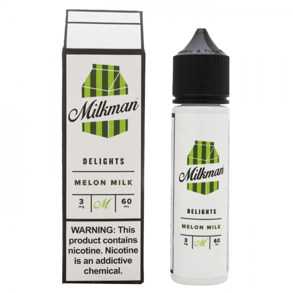 MELON MILK E LIQUID BY THE MILKMAN - DELIGHTS  50ML 70VG