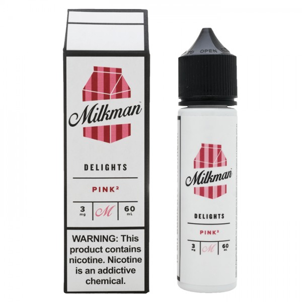 PINKå? E LIQUID BY THE MILKMAN - DELIGHTS  50ML 65VG