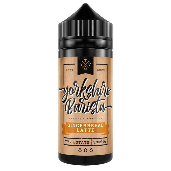 GINGERBEARD LATTE E LIQUID BY YORKSHIRE BARISTA 100ML 70VG