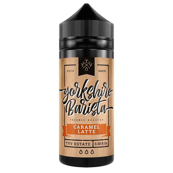 CARAMEL LATTE E LIQUID BY YORKSHIRE BARISTA 100ML 70VG