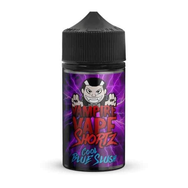 COOL BLUE SLUSH E LIQUID BY VAMPIRE VAPE SHORTZ 50ML 70VG