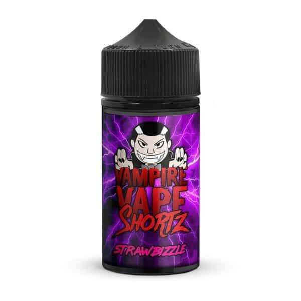 STRAWBIZZLE E LIQUID BY VAMPIRE VAPE SHORTZ 50ML 70VG