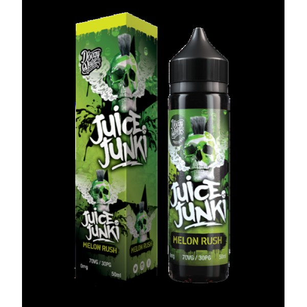 MELON RUSH E LIQUID BY JUICE JUNKI - DOOZY VAPE 50ML 70VG