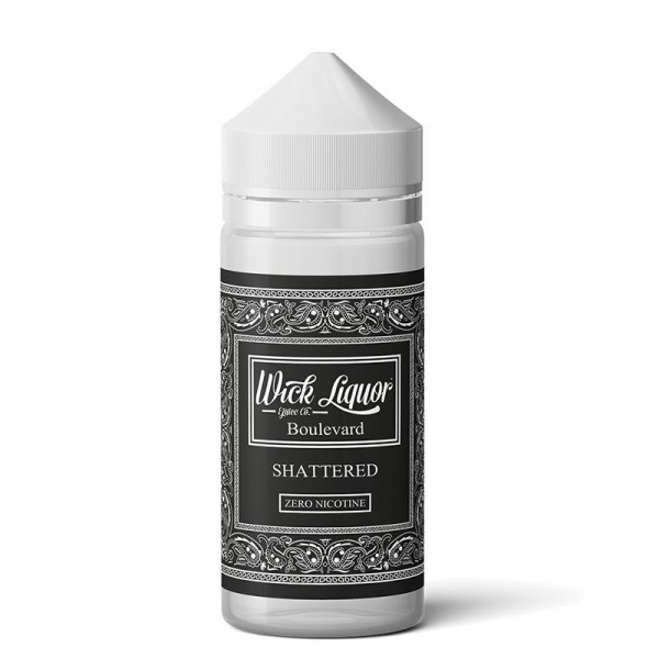 BOULEVARD SHATTERED E LIQUID BY WICK LIQUOR 150ML 80VG