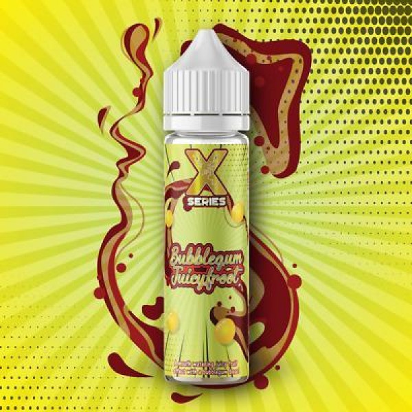 BUBBLEGUM JUICY FROOT E LIQUID X-SERIES 50ML 70VG