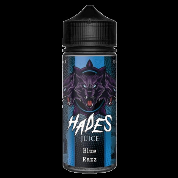 BLUE RAZZ E LIQUID BY HADES JUICE 100ML 70VG