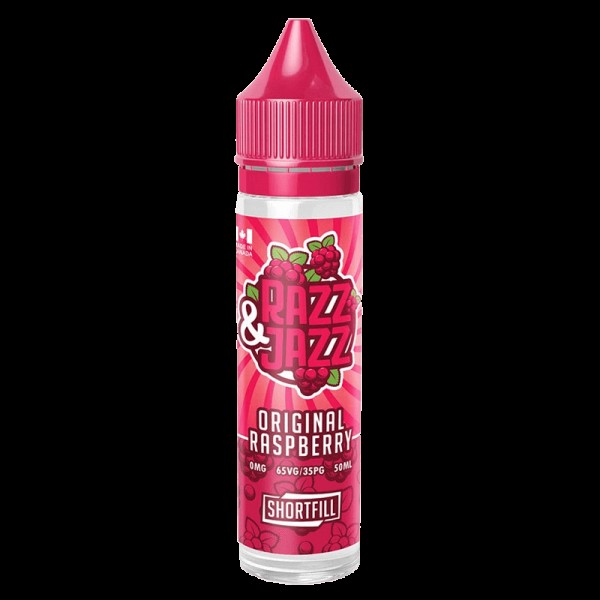 ORIGINAL RASPBERRY E LIQUID BY RAZZ & JAZZ 50ML 70VG