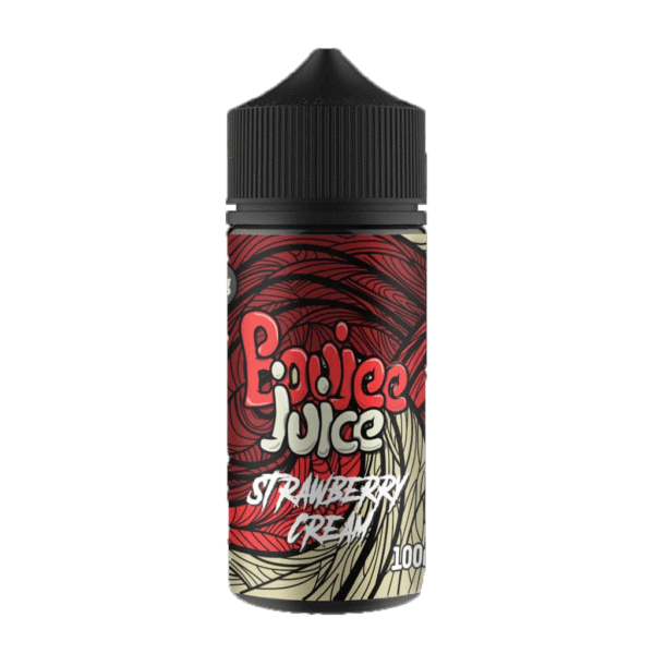 STRAWBERRY CREAM E LIQUID BY BOUJEE JUICE 100ML 70VG