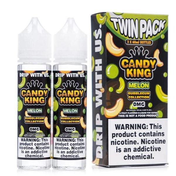 MELON E LIQUID BY CANDY KING BUBBLEGUM (2 X 50ML) 100ML 70VG