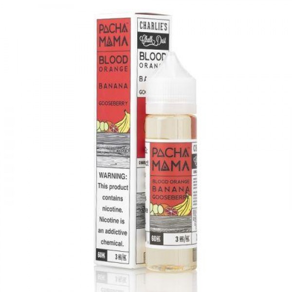 BLOOD ORANGE, BANANA, GOOSEBERRY E LIQUID BY PACHA MAMA 50ML 70VG