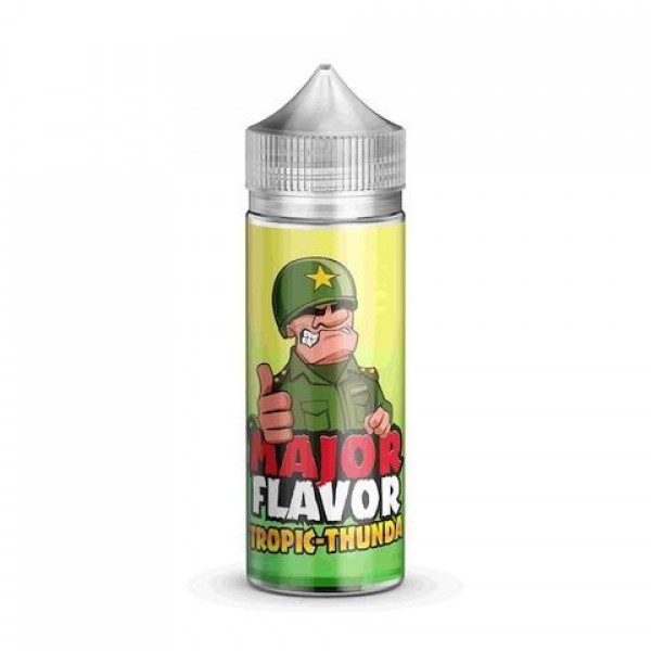 TROPIC THUNDER E LIQUID BY MAJOR FLAVOUR 100ML 70VG